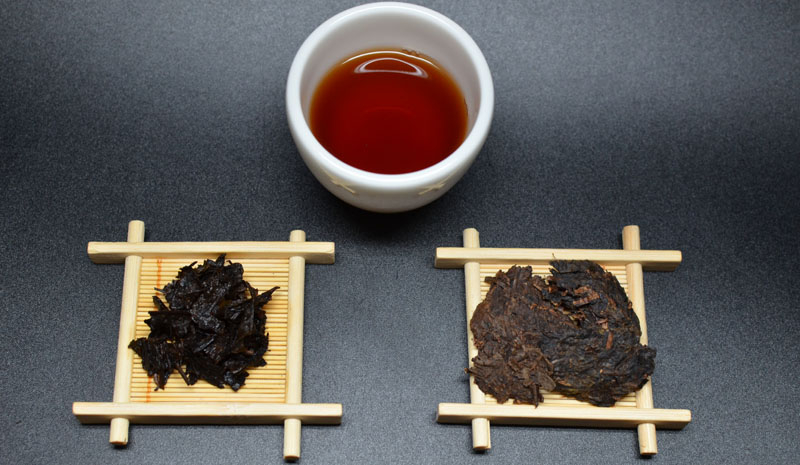 为什么安化黑茶是粗枝细叶(假的安化黑茶是什么样的，来看看你喝的黑茶是真是假)